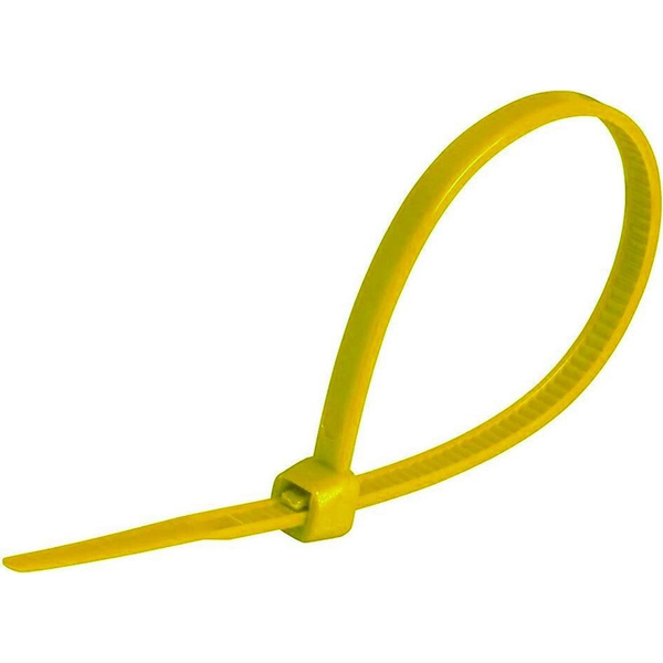  Spacetronik opaska kablowa SPACE 100x2,5mm, żółta