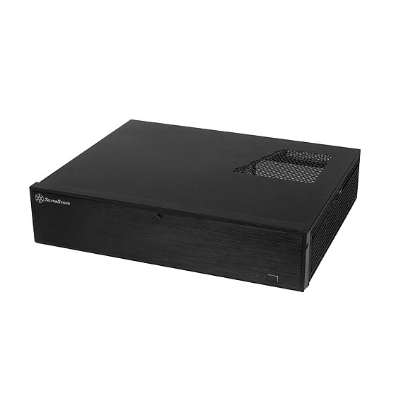 SilverStone SST-ML04B Milo HTPC Számítógépház - Fekete