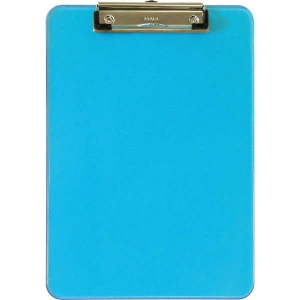 Maul Csíptetős laptartó 2340631 Kék (átlátszó) (Sz x Ma x Mé) 22.6 x 31.8 x 1.5 cm