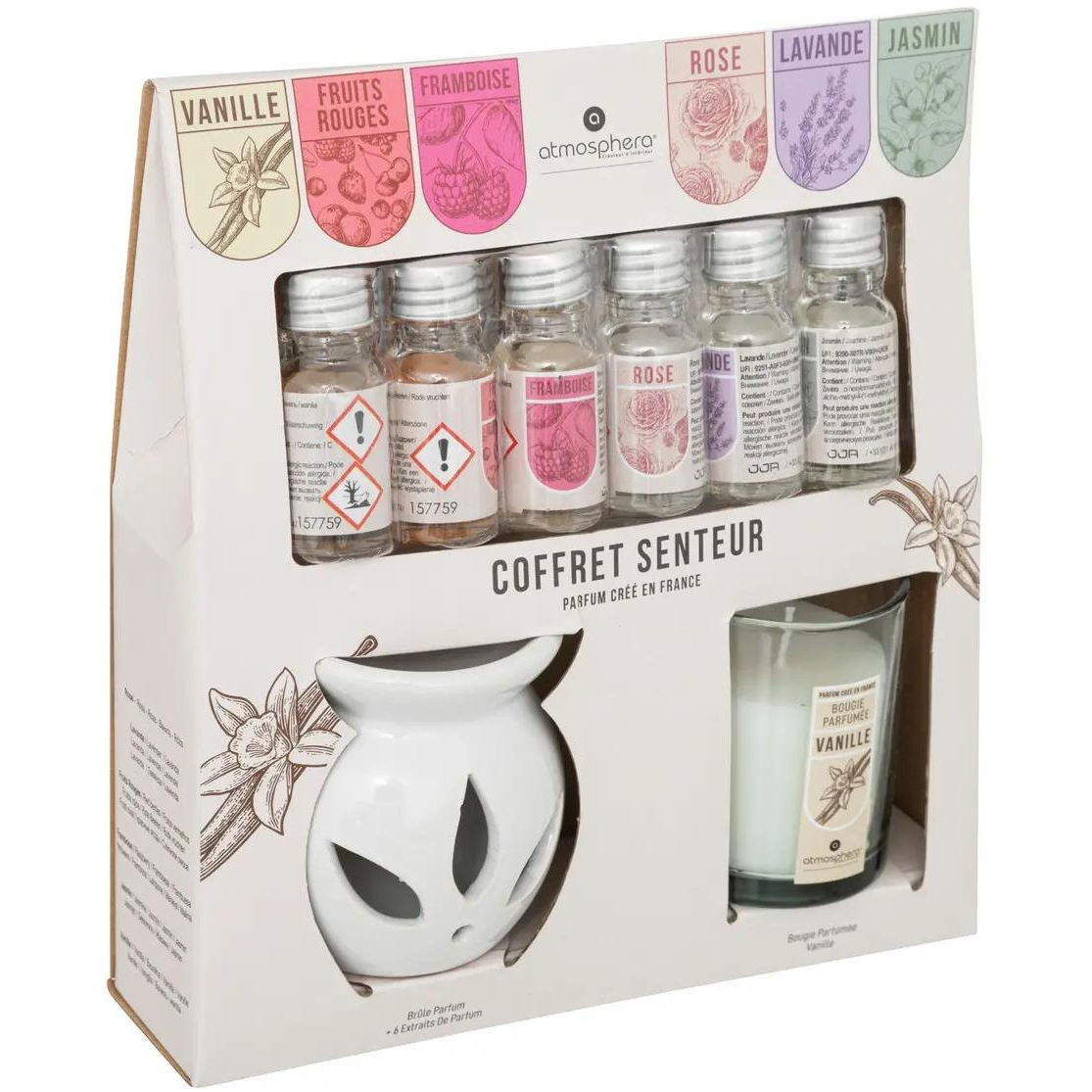 ATMOSPHERA illatlámpa és olaj szett 10ml (6 db) (3560239691662)