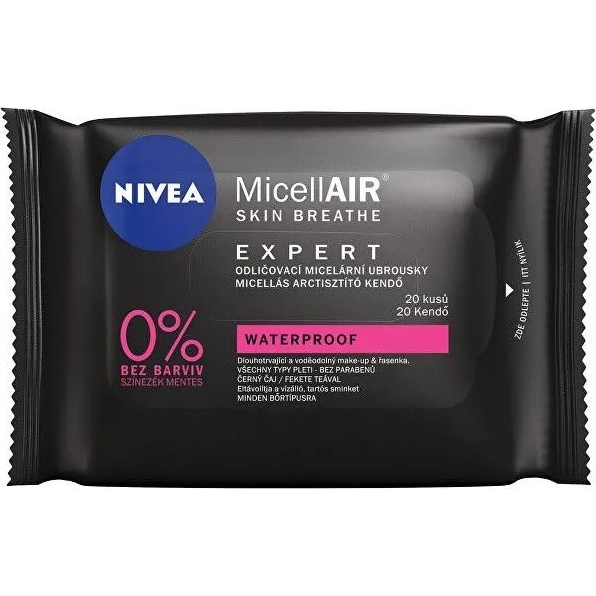 NIVEA arctisztító kendő Expert micellás 20db (9005800297637)