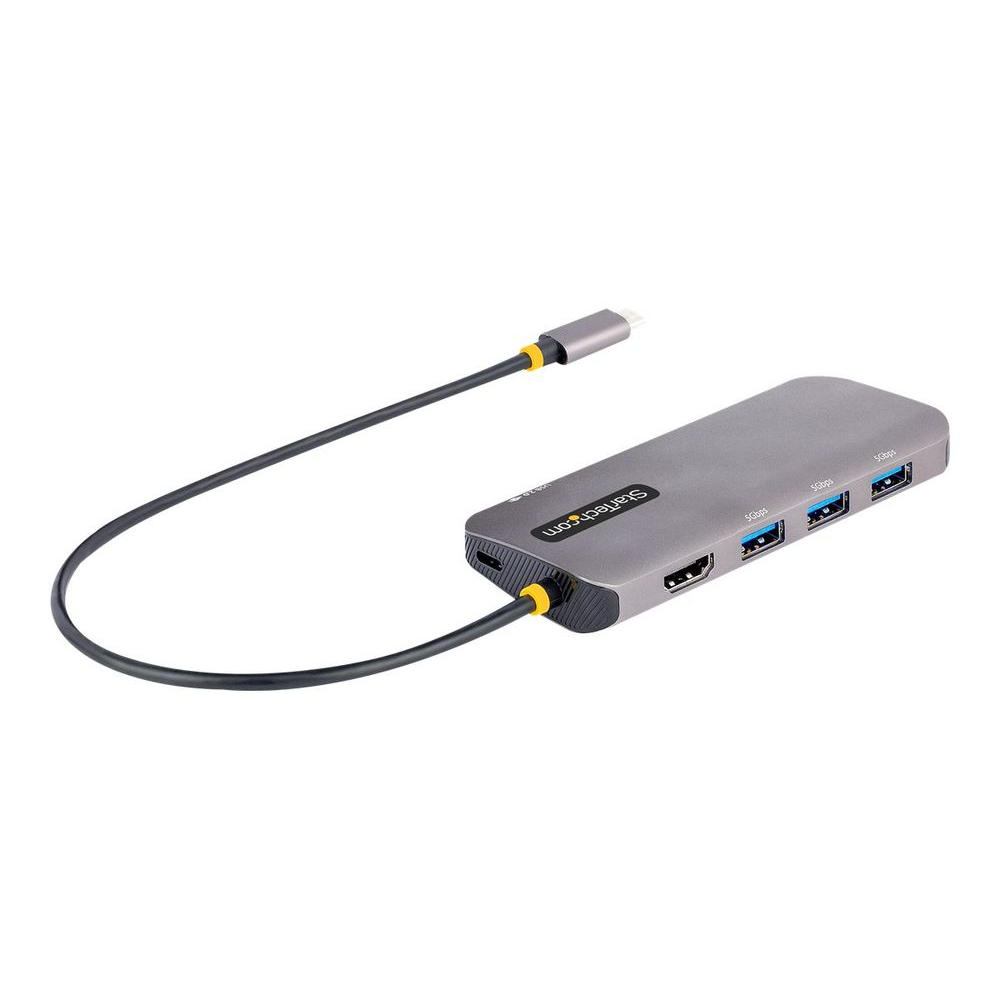 StarTech.com 127B-USBC-MULTIPORT dokovacia stanica a replikátor portov Kábel USB 3.2 Gen 1 (3.1 Gen 1) Type-C Šedá (127B-USBC-MULTIPORT)