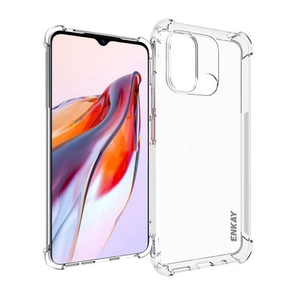 Enkay Xiaomi Redmi 12C Szilikon Tok - Átlátszó (GP-137743)