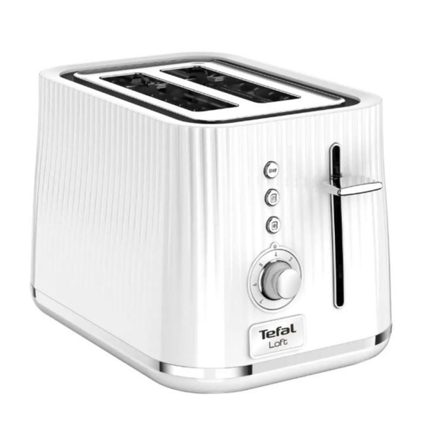 Tefal Loft TT7611 7 2 snede(n) Chroom, Wit