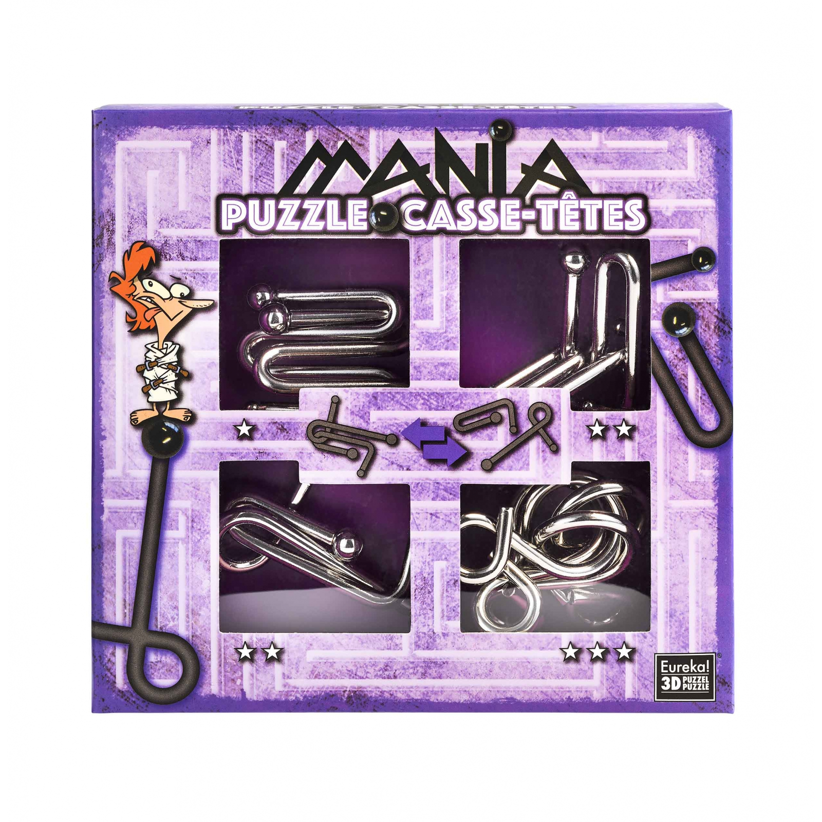 Eureka Puzzle Mania - Purple (EUR34579)