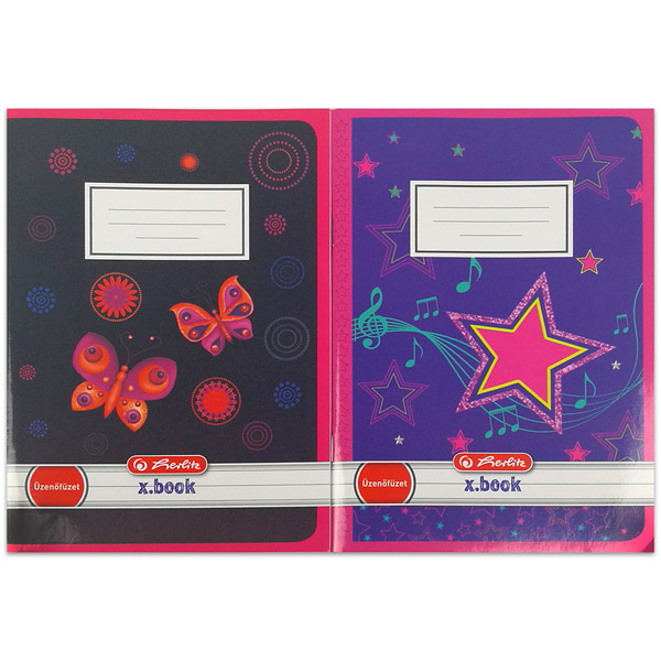 Herlitz 32 lapos A5 üzenőfüzet - Lányos (09088055)