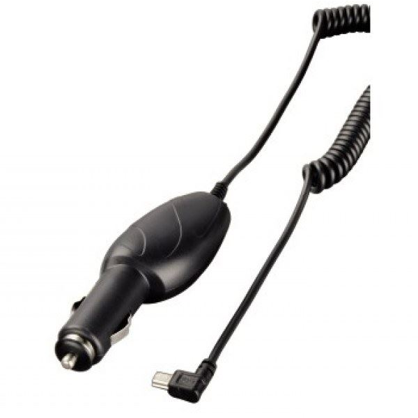 Hama szivargyújtó töltő derékszög mini USB csatlakozóval (93732)