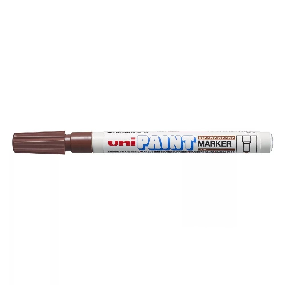 Uni Lakkmarker 0,8-1,2mm, PX-21 barna (2UPX21B) (2UPX21B)