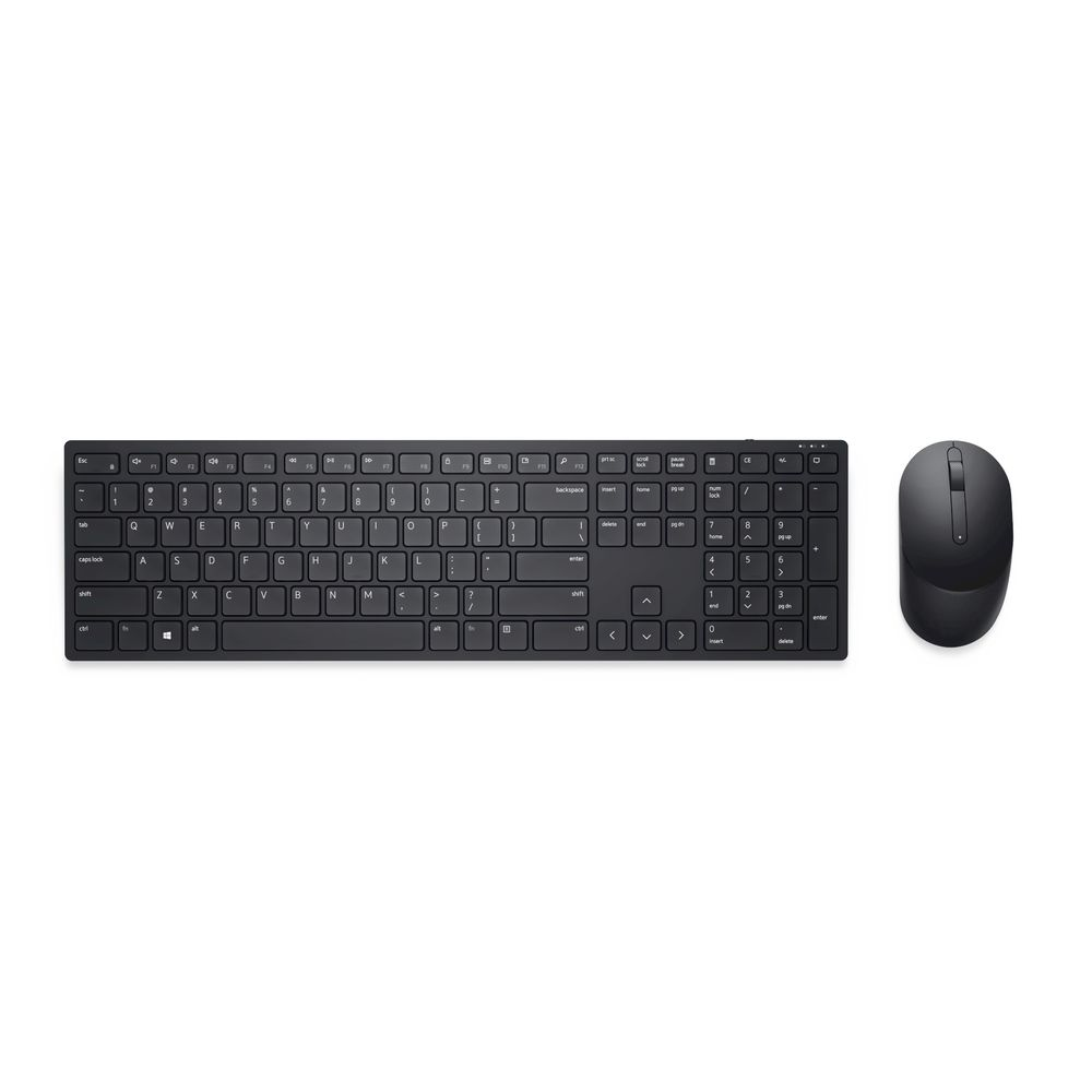 DELL KM5221W klávesnice Obsahuje myš RF bezdrátový QWERTY US Mezinárodní Černá (KM5221WBKB-INT)