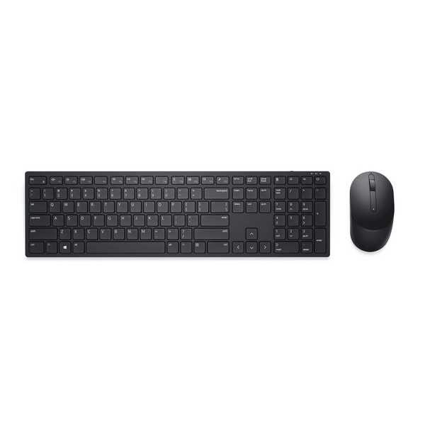 DELL KM5221W πληκτρολόγιο Συμπεριλαμβάνεται ποντίκι Γραφείο RF Wireless QWERTY ΗΠΑ Διεθνές Μαύρος (Μαύρο)