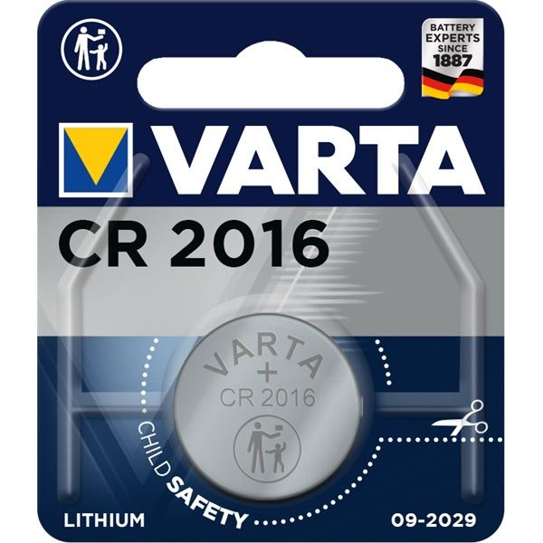 Varta CR2016 lítium gombelem 1db/bliszter (6016112401) (va 6016112401)