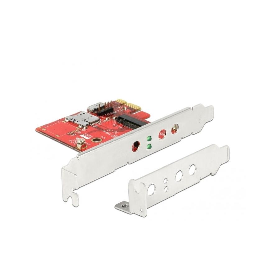 Delock PCI Express Kártya > 1 x külső CFexpress csatlakozóhoz (91748)