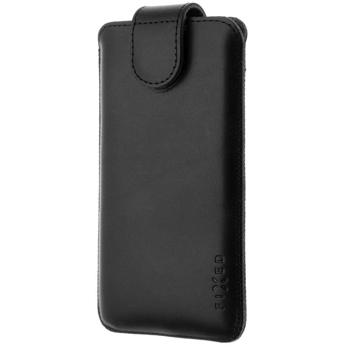 FIXED Posh 4XL valódi marhabőr tok fekete (FIXPOM2-BK-4XL) (FIXPOM2-BK-4XL)