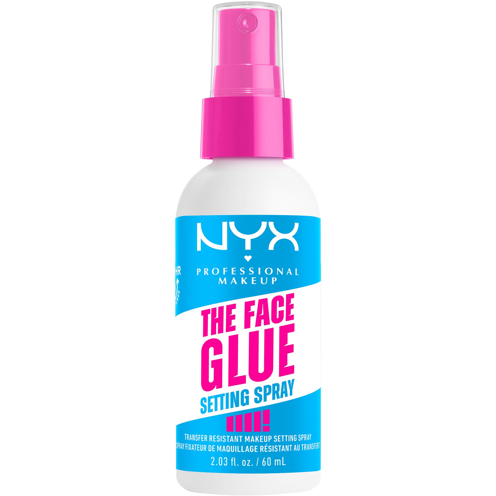NYX PROFESSIONAL MAKEUP The Face Glue Setting Spray 60 ml (800897261764)