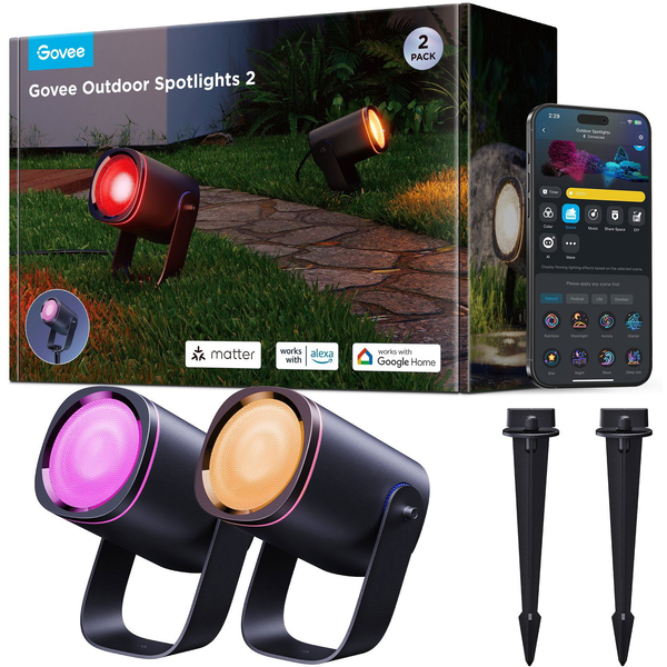 Govee H7093311 soluzione di illuminazione intelligente Faretto luminoso intelligente Bluetooth