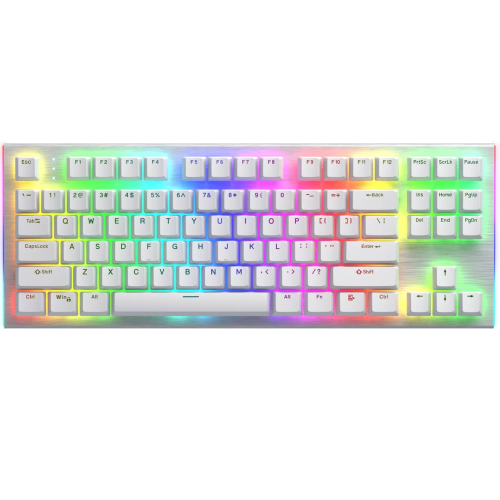 Hator HTK551US Gravity X TKL Mechanikus Vezetékes Gaming Billentyűzet US - Fehér (HTK551US)