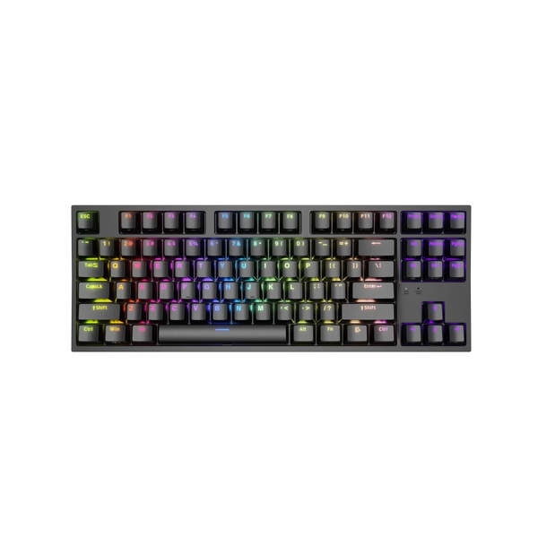 Mechanická klávesnice GENESIS Thor 404 TKL RGB Černá Kailh Box Brown