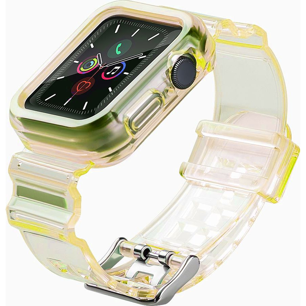 Strap Light Set Csereszíj Apple Watch 6 40mm/Watch 5 40mm/Watch 4 40mm/Watch SE 40mm Sárga