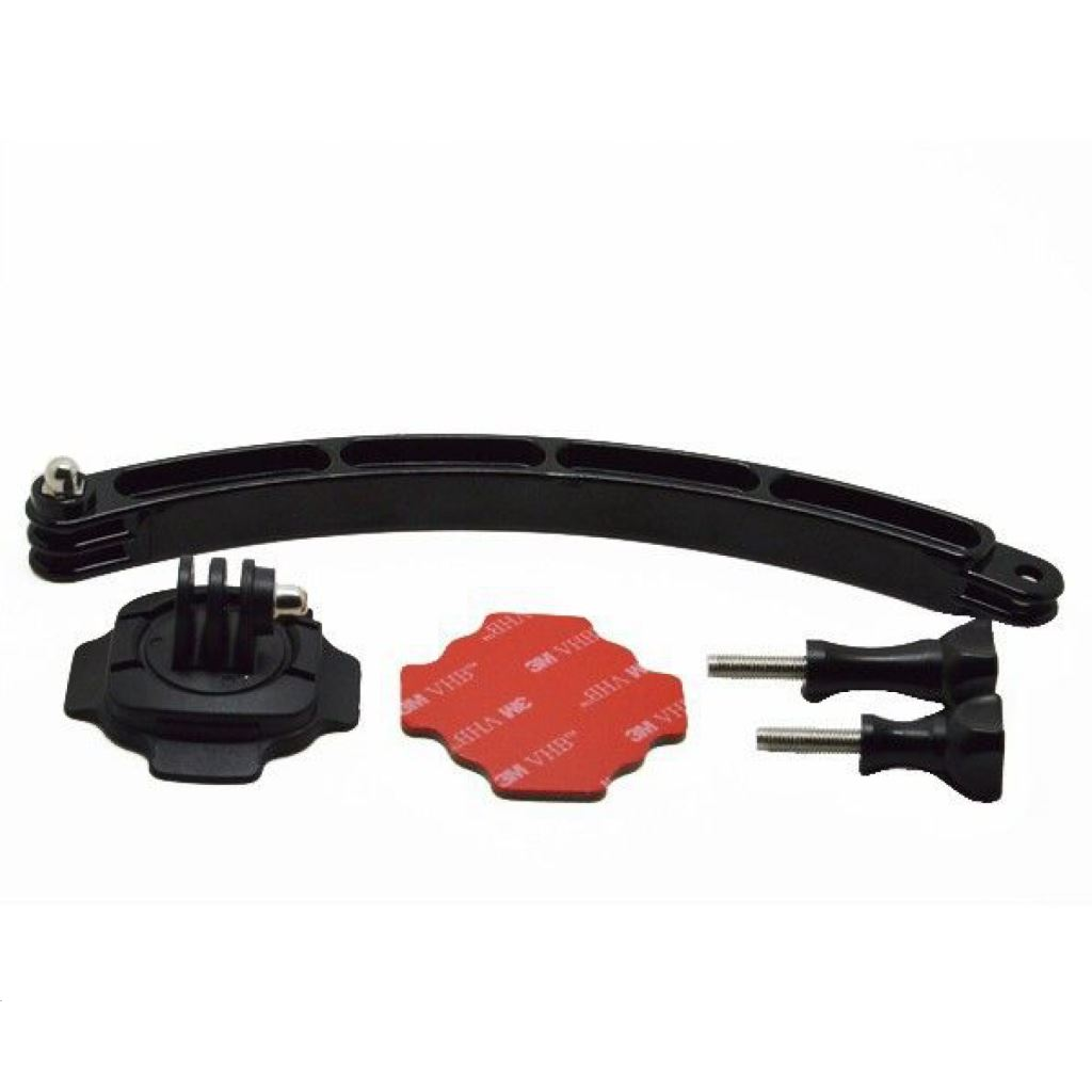 i-Total GP113 360 fokos rögzítőkar sisakhoz fekete (GP113)