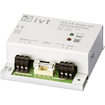Szolár töltésszabályozó 12/24 V (200001)