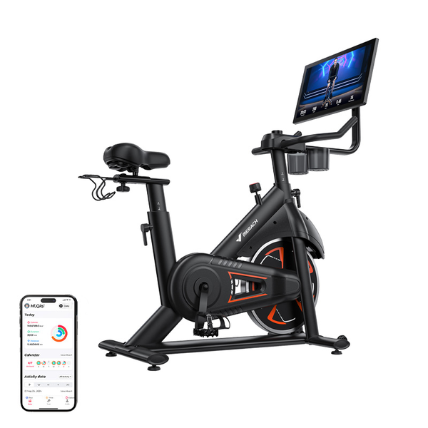 MERACH szobabicikli 21.5" HD kijelző 16 fokozatú mágneses ellenállás MR-S36B3