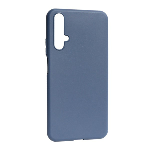 Szilikon telefonvédő (matt) SÖTÉTKÉK [Huawei Nova 5T] (5996457942565)