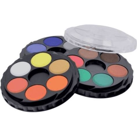 Vízfesték Koh-i-noor 22,5 mm 18 db-os klt. Kerek 171554 (174942)