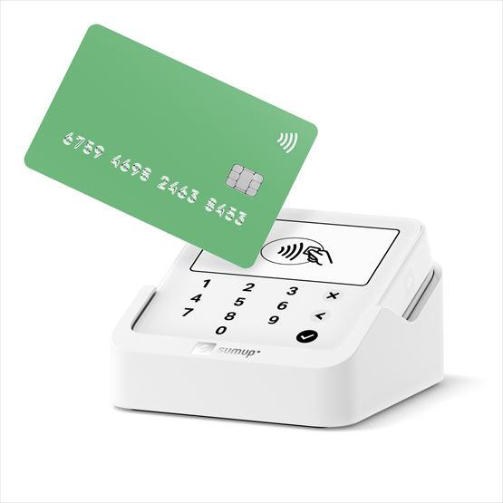 SumUp Solo Lite lettore di card readers Batteria Bianco