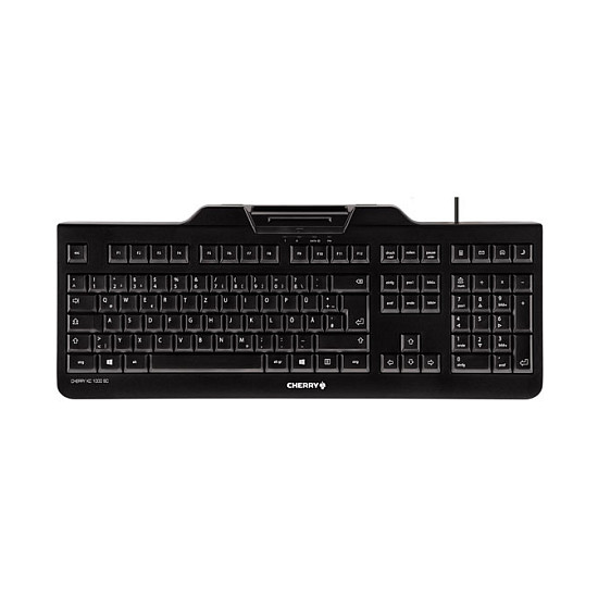 CHERRY KC 1000 SC toetsenbord USB QWERTZ Zwitsers Zwart