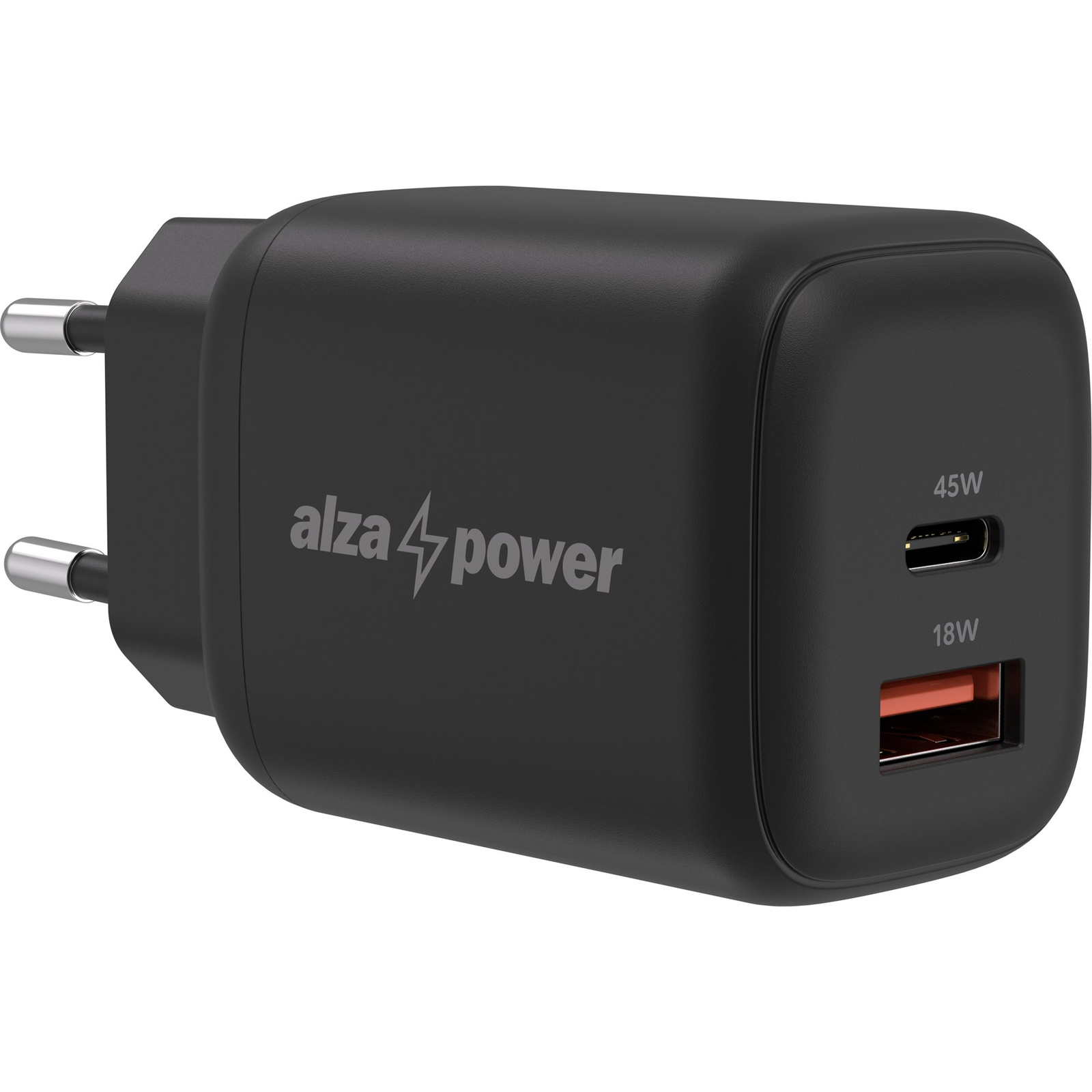 AlzaPower G520CA Fast Charge 45W - fekete (APW-CCG520CAB)