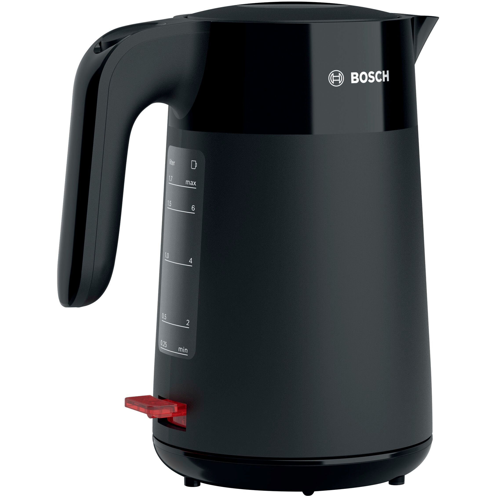 Bosch TWK2M163 1.7L Vízforraló - Fekete (TWK2M163)