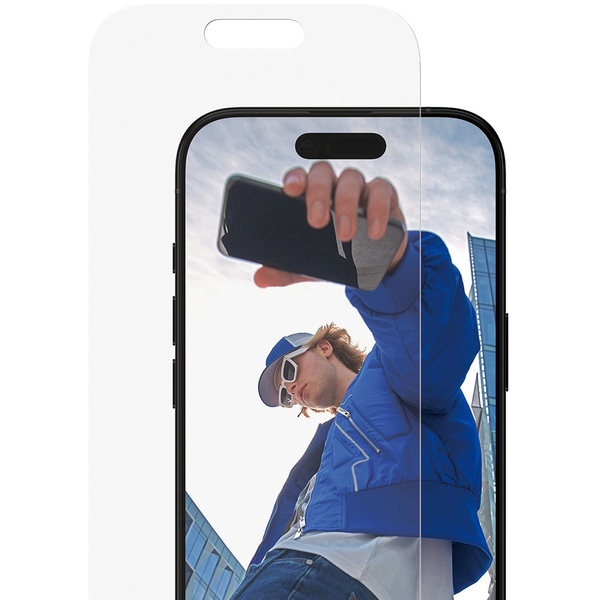 PanzerGlass ® Screen Protector iPhone 17 | iPhone 16 Pro | Classic Fit w. EasyAligner Klar skærmbeskytter Apple 1 stk