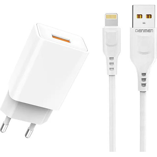 Ładowarka Denmen DC01 1x USB-A 2.4 A (29375)