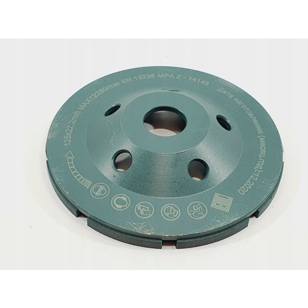 Rhodius XT70 BOX 208226 Vágótárcsa, egyenes 125 mm 10 db Nemesacél, Acél