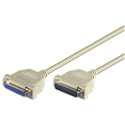 Microconnect MODGR3 cavo seriale Bianco 3 m DB-25