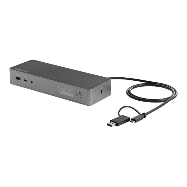 StarTech.com DK30C2DPEPUE replicatore di porte e docking station per laptop Cablato USB 3.2 Gen 1 (3.1 Gen 1) Type-C Nero, Grigio