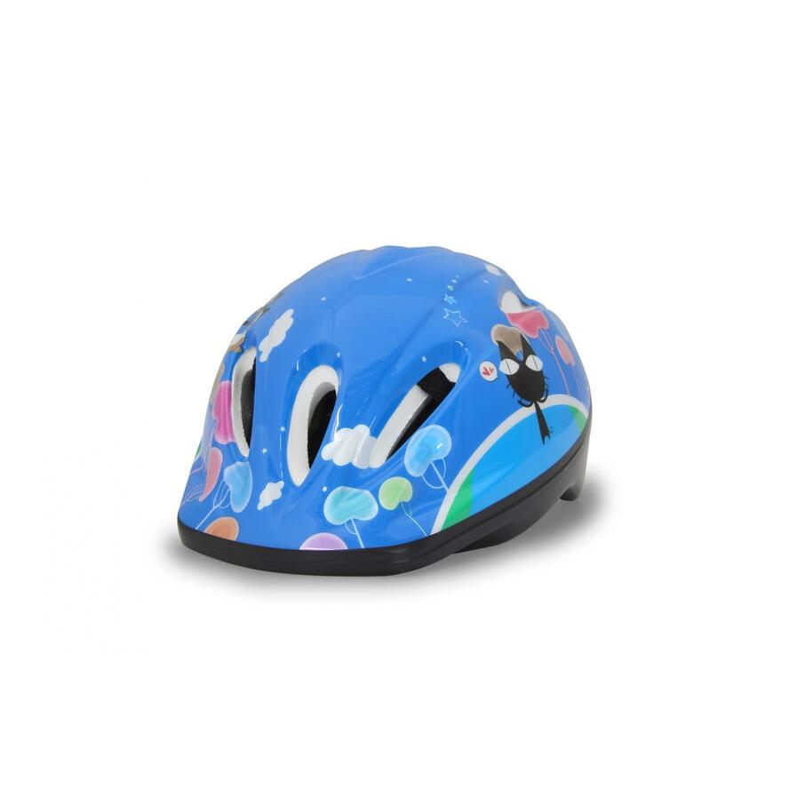 Jamara Gyermek Kerékpáros sisak - Kék mintás (M 52-55cm) (460630)