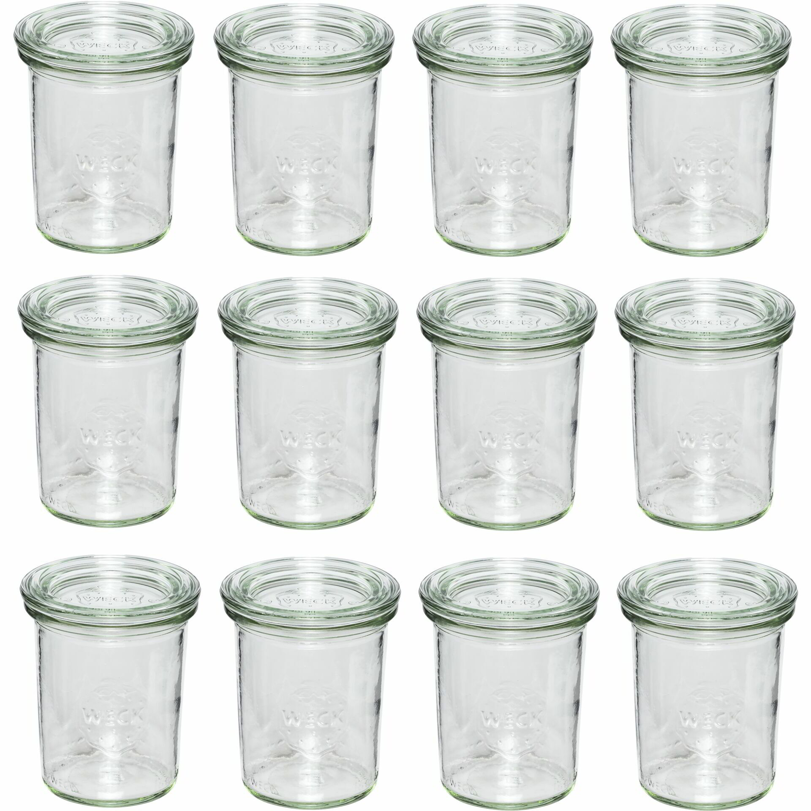 WECK 121162 Befőttes üveg 12 darabos készlet 160ml (121162)