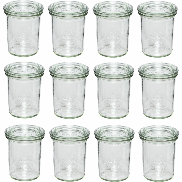 WECK 121162 Befőttes üveg 12 darabos készlet 160ml
