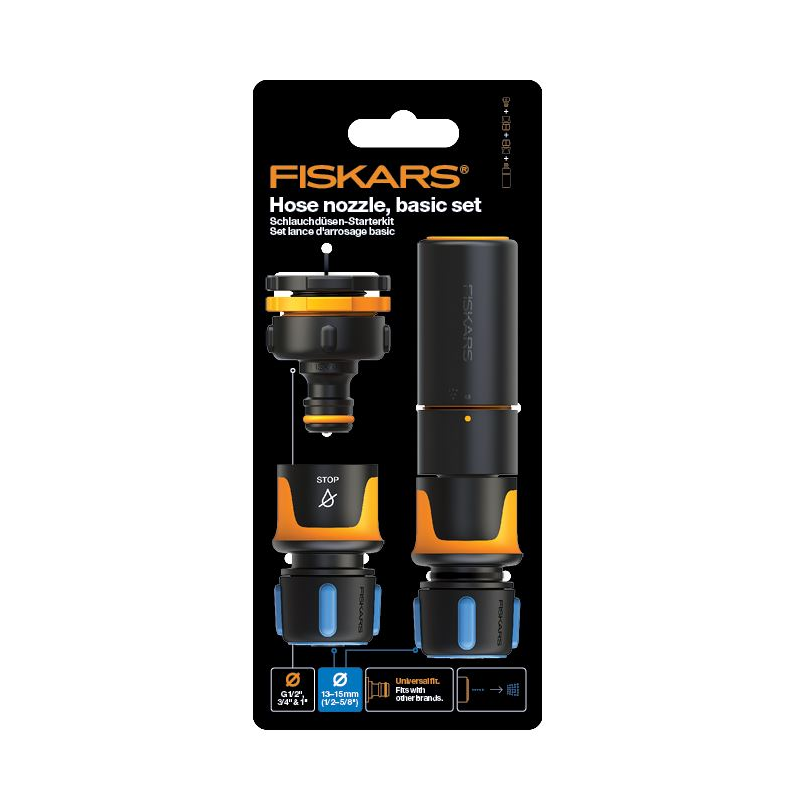Fiskars 1027091 Comfort locsolópisztoly - alapkészlet (Fiskars1027091)