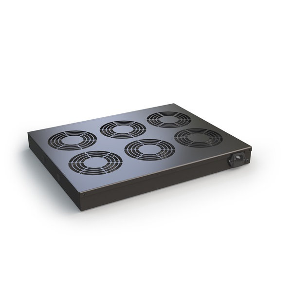 CONTEG Ventilátor panel 3 ventilátorral, 19" (DP-VEC-03)