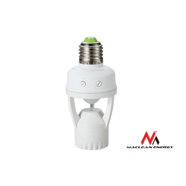 Portalámparas Con Sensor De Movimiento 360° Maclean Energy Mce24