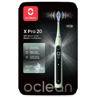 Oclean X Pro 20 Green Elektromos Fogkefe AI Vezérléssel (OCL556902)