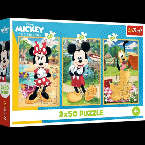 Trefl 34881 puzzle Jeu de puzzle 50 pièce(s) Dessins animés