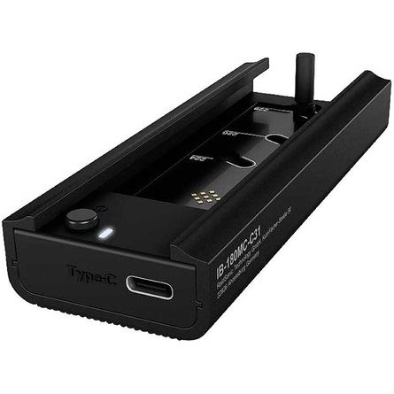 RaidSonic ICY BOX IB-180MC-C31 külső M.2 NVMe/SATA SSD ház fekete (IB-180MC-C31)