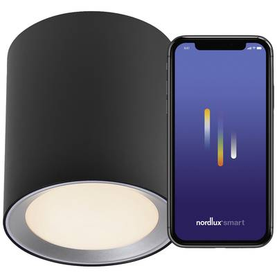 Nordlux (2110850103) Landon Long Smart LED-es mennyezeti lámpa LED LED 8 W Fekete (2110850103)