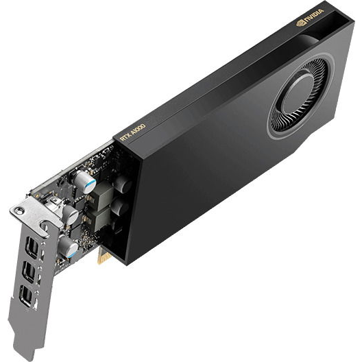 A1000 PNY RTX 8GB/4xmDP incl. Adapter Low Profile