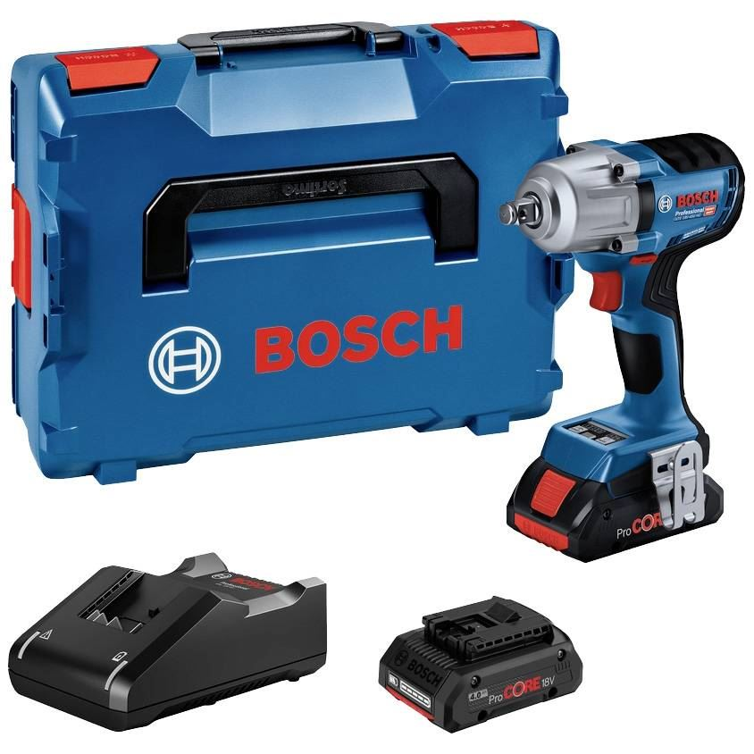 Bosch Professional GDS 18V-450 HC akkus ütvecsavarozó, 2db 4.0Ah-s akkuval (06019K4002) (06019K4002)