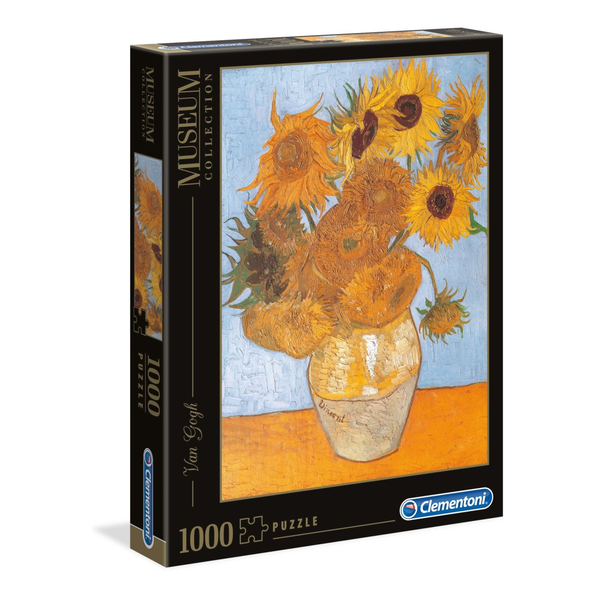 Пъзел Clementoni - Van Gogh, Слънчоглед, 1000 части