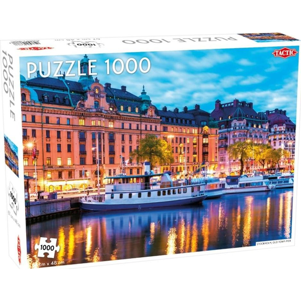 Tactic 56678 puslespil 1000 stk By